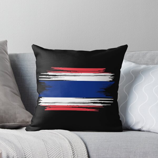 Item preview, Distressed Thailand Flag designed and sold by shitpostee.