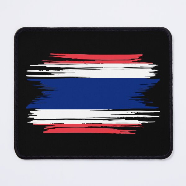 Item preview, Distressed Thailand Flag designed and sold by shitpostee.