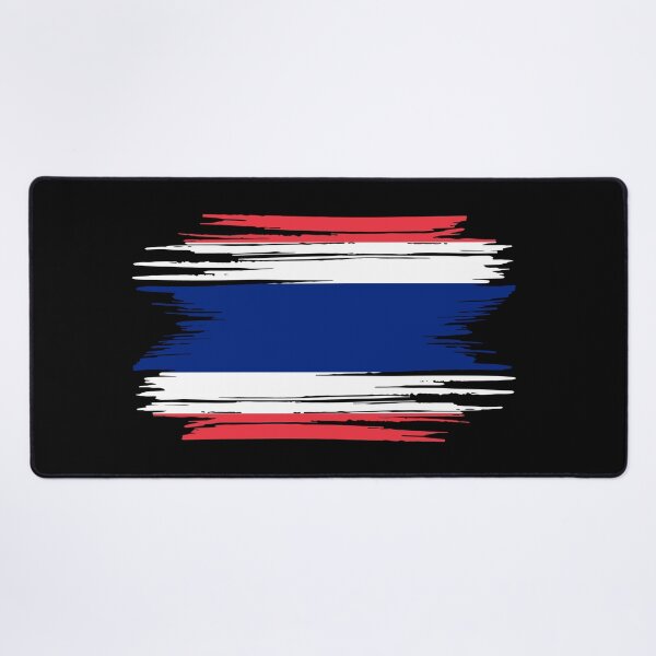 Item preview, Distressed Thailand Flag designed and sold by shitpostee.