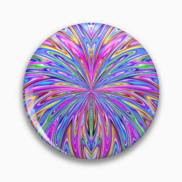 Item preview, Abstract Fractal Butterfly 28 (Pink, Blue, Green) designed and sold by SXW Designs.