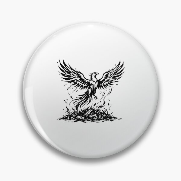 Item preview, Flying From Ashes | Symbol of Strength and Rebirth designed and sold by veynorastudio.