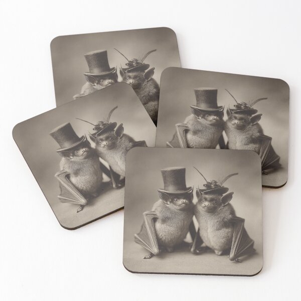 Item preview, Vintage Bat Couple designed and sold by SpecInkStudio.