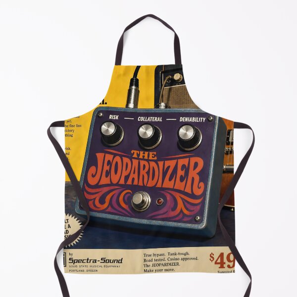 Item preview, The Jeopardizer — Vintage Risk & Chaos Guitar Pedal Parody designed and sold by Mantramontics.