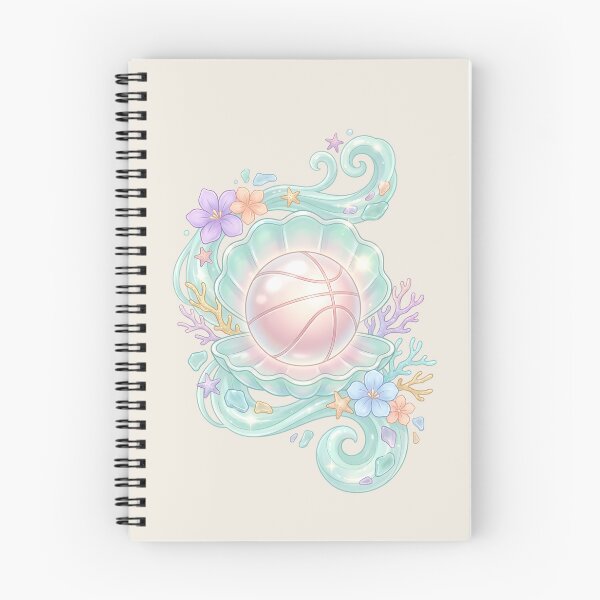 Item preview, Pastel Pearl Basketball Mermaidcore Fantasy designed and sold by MythicCotton.