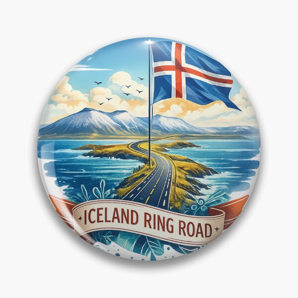 Item preview, Vintage Iceland Ring Road designed and sold by devonclemon.