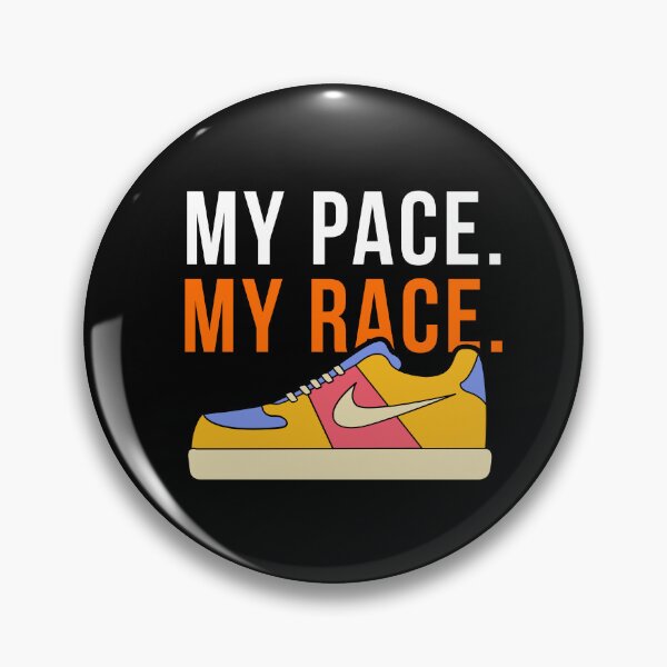 Item preview, My Pace My Race Funny Running T-Shirt Runner Gift Marathon Humor Jogger Tee designed and sold by TongTang.
