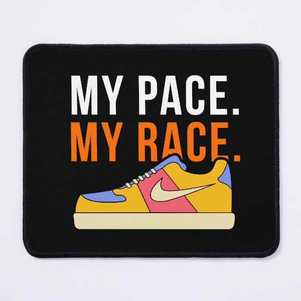 Item preview, My Pace My Race Funny Running T-Shirt Runner Gift Marathon Humor Jogger Tee designed and sold by TongTang.