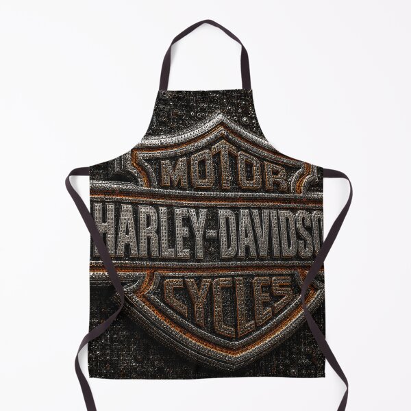 Item preview, Harley-Davidson Shield Mosaic Edition | Premium 3D Chrome Emblem Artwork designed and sold by JcAbstractArt.