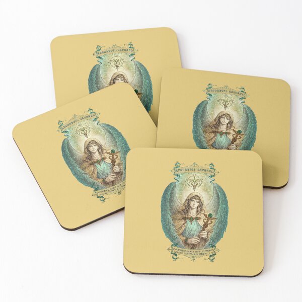 Item preview, Beautiful Archangel Raphael - Royal Yellow - Visualise Invisible designed and sold by VisualiseIt.