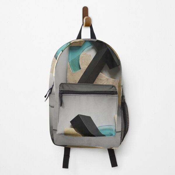 Item preview, Brutalist Glam Teal Geometric Relief Sculpture designed and sold by Gifter-ly.