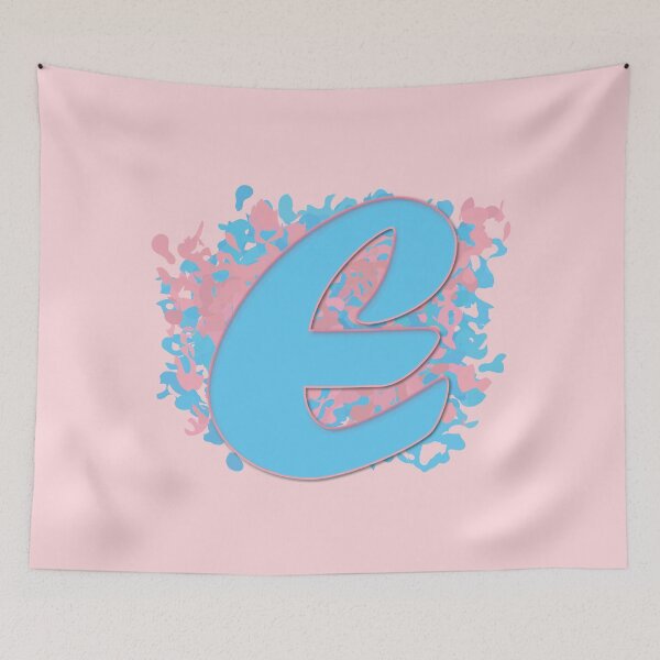 Item preview, Trans E Letter, The Trans Letter E designed and sold by CharlottePlaceArt.