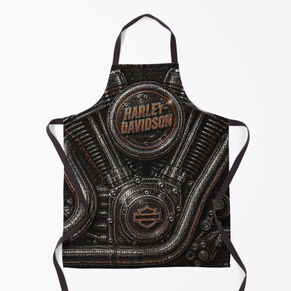 Item preview, Harley-Davidson V-Twin Mosaic Edition | Iconic 3D Chrome Engine Artwork designed and sold by JcAbstractArt.