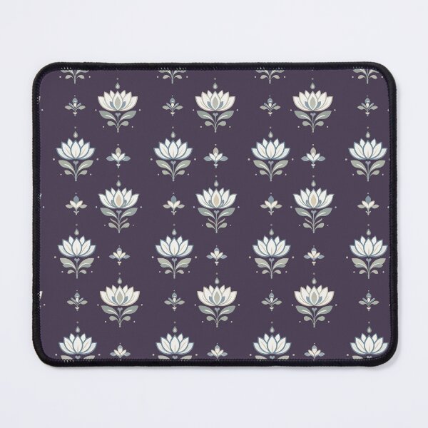 Item preview, Elegant Lotus Flower Pattern designed and sold by TheFourthGarden.