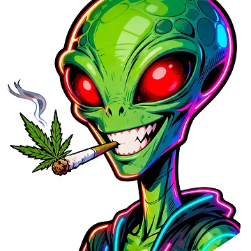 Artwork thumbnail, High Tech Alien by KingCuppaDigitalArt