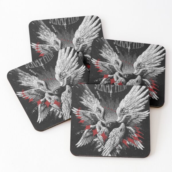 Item preview, Seraphim Biblically Accurate Angel - Dark Gothic Woodcut Art designed and sold by DEVLUSH.