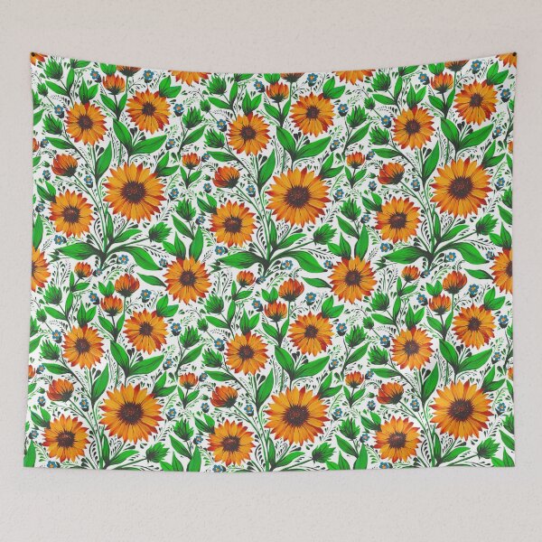 Item preview, Sunflowers pattern designed and sold by Zenclover.