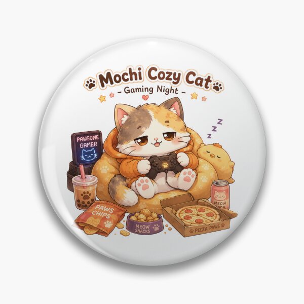 Item preview, Mochi Cozy Cat – One More Game designed and sold by Mochi Studio.