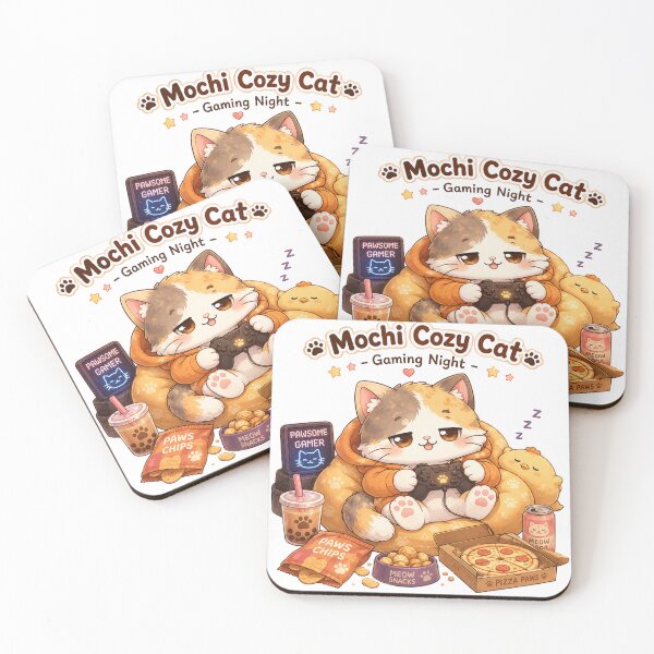 Item preview, Mochi Cozy Cat – One More Game designed and sold by Mochi Studio.