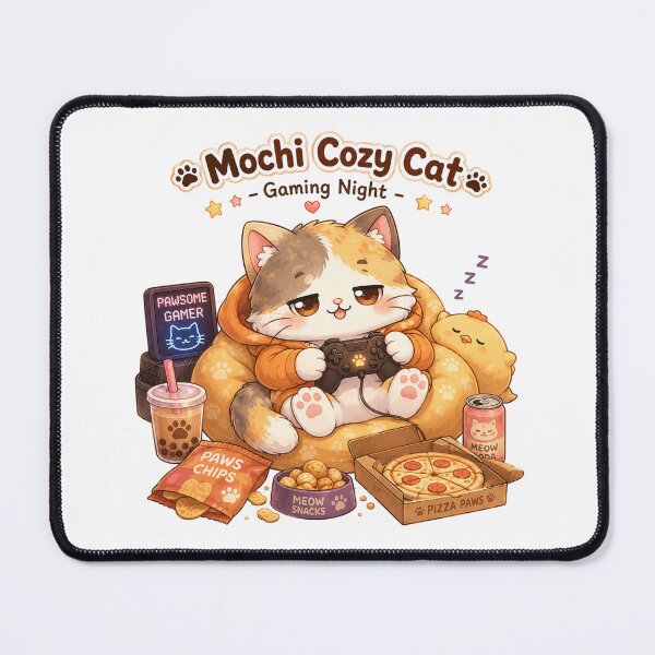 Item preview, Mochi Cozy Cat – One More Game designed and sold by Mochi Studio.