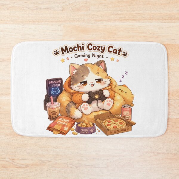 Item preview, Mochi Cozy Cat – One More Game designed and sold by Mochi Studio.