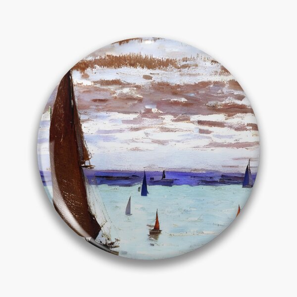 Item preview, Open Sea: Impression of Normandy’s Boundless Waters designed and sold by artdesignsnow.
