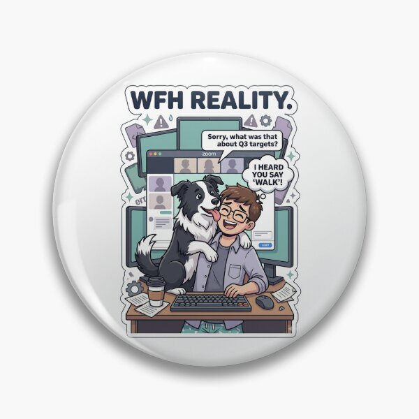 Item preview, WFH Reality designed and sold by IntrovertEngineer11.