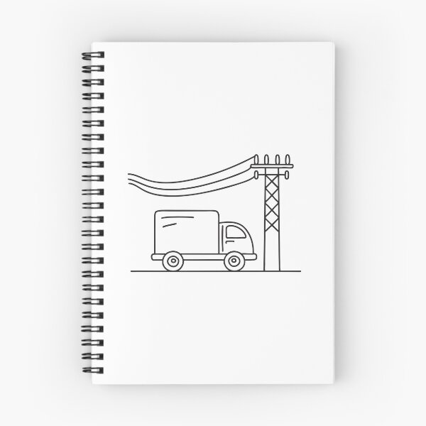 Item preview, Truck Positioned Beneath Power Cables designed and sold by rasagamastore.