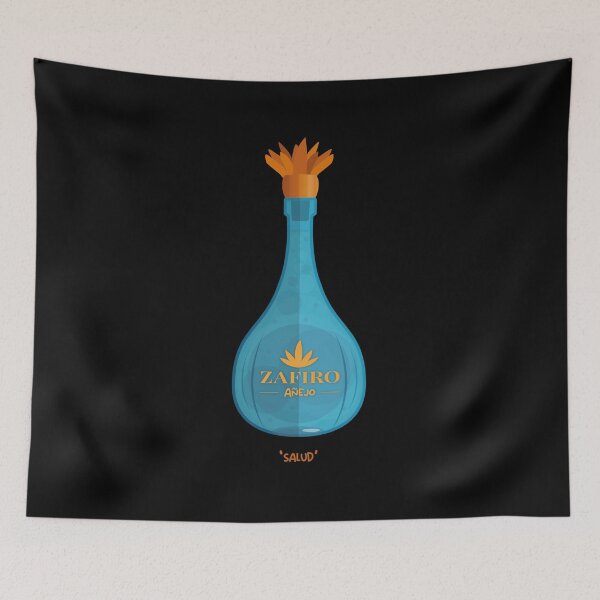 Item preview, Zafiro Anejo – Fan Art Tee with Tequila Bottle Graphic, Gift for TV Series Fans - Spirit Enthusiasts designed and sold by HDMI2K.