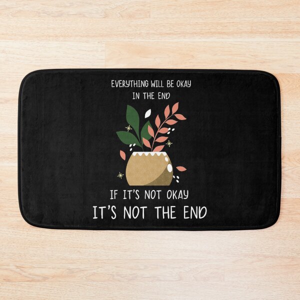 Item preview, Everything Will Be Okay Quote Art designed and sold by graphicnew.