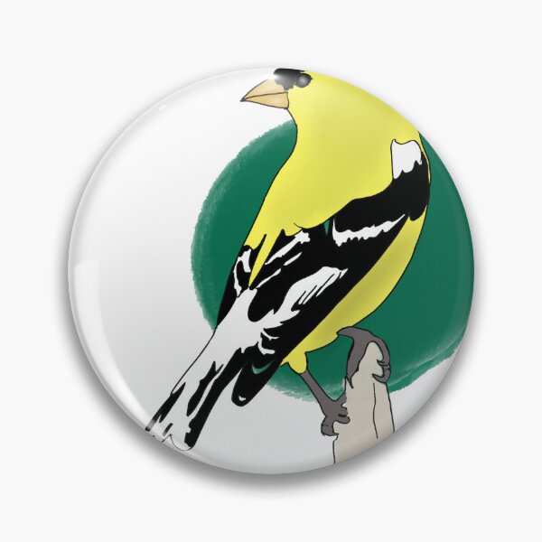 Item preview, Comic book style yellow goldfinch designed and sold by mousse-tache.