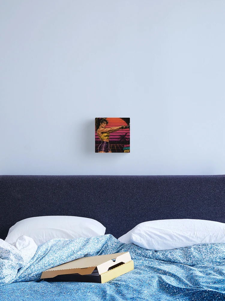 Thumbnail 2 of 3, Canvas Print, SWING STRONG RISE designed and sold by SilentRep.