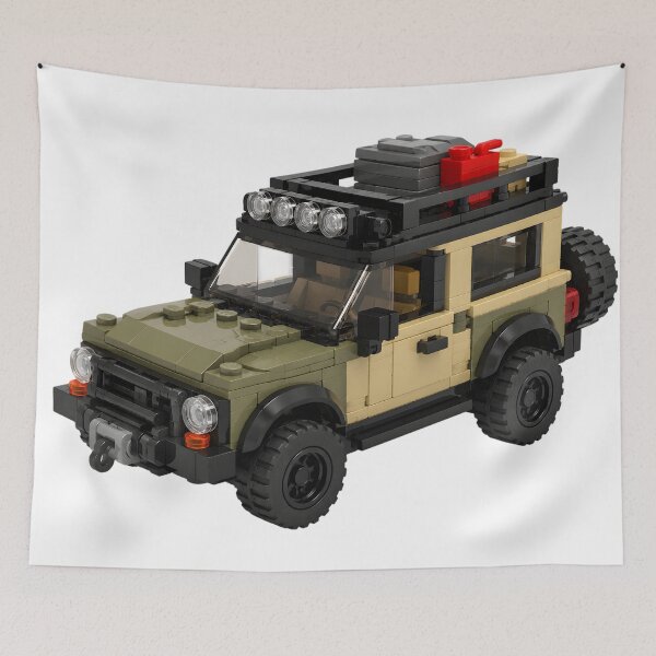 Item preview, LEGO off-road SUV model designed and sold by Gold Phoenix Adro.