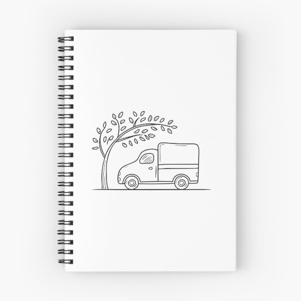 Item preview, Truck Under Tree Branch in Parking Lot designed and sold by rasagamastore.