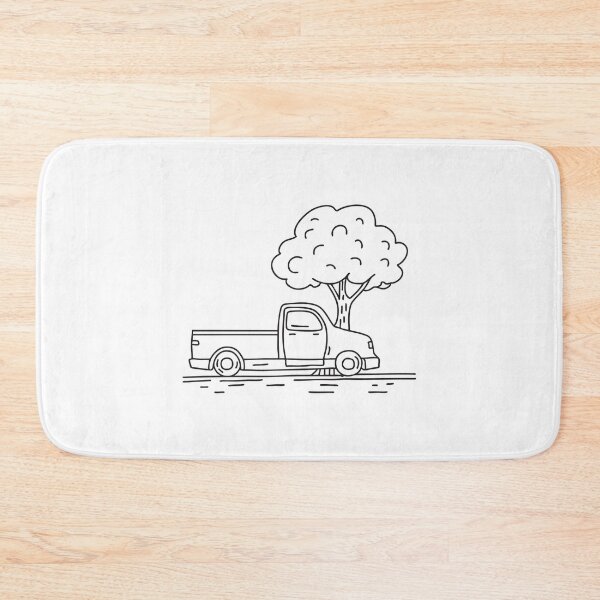Item preview, Truck Parked Beneath Tree Branch designed and sold by rasagamastore.