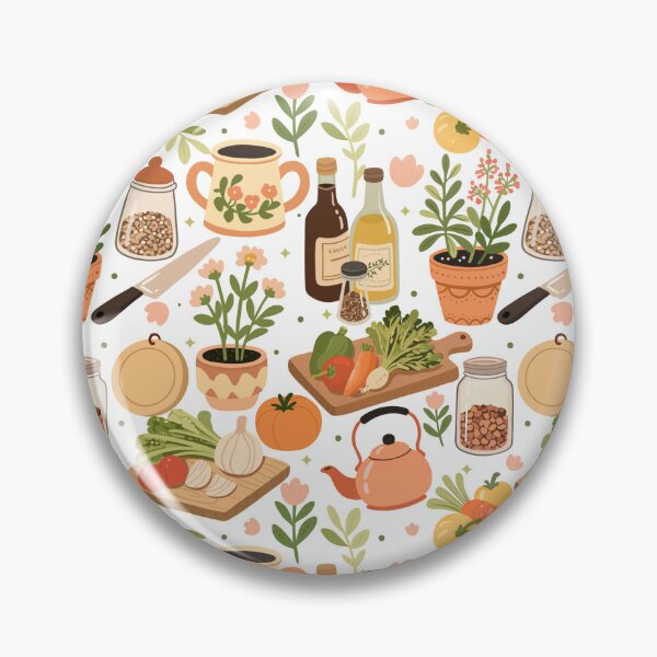 Item preview, Vintage Garden Pantry Seamless  designed and sold by KJackArtwork.