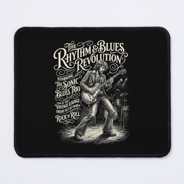 Item preview, Rhythm Blues Revolution Rock N Roll designed and sold by graphixpolash.