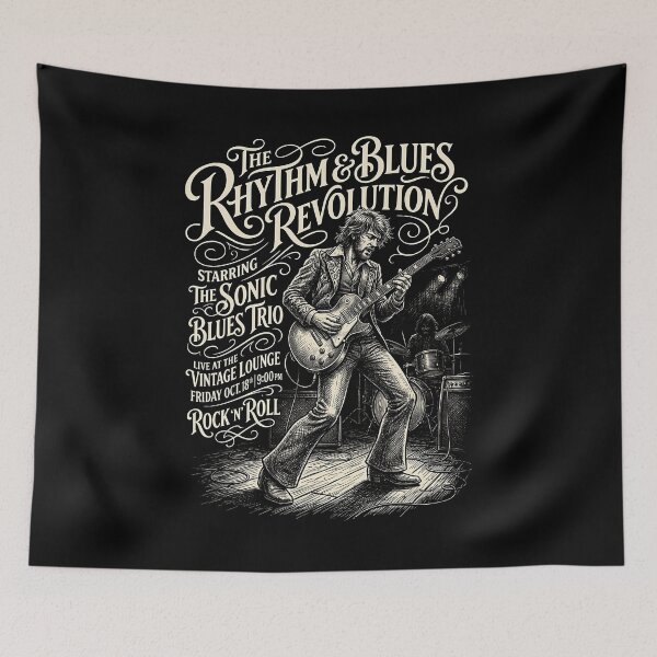 Item preview, Rhythm Blues Revolution Rock N Roll  designed and sold by graphixpolash.