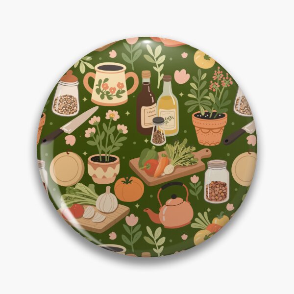 Item preview, Vintage Garden Pantry Seamless  designed and sold by KJackArtwork.