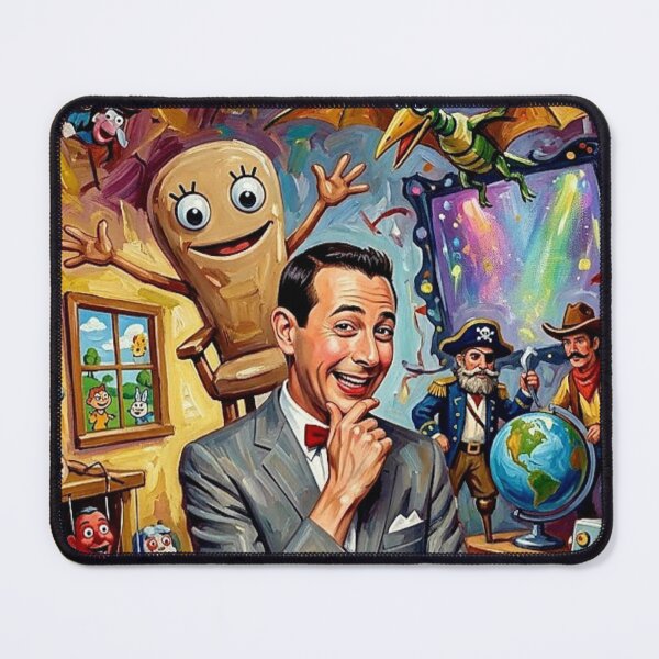 Item preview, The Secret Word of the Day – Pee-wee's Playhouse Fine Art Print designed and sold by Art's Diner.
