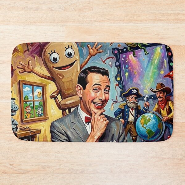 Item preview, The Secret Word of the Day – Pee-wee's Playhouse Fine Art Print designed and sold by Art's Diner.