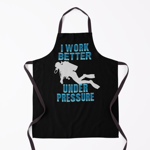 Item preview, I work better under pressure designed and sold by gomood.