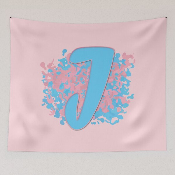 Item preview, Trans J Letter, The Trans Letter J designed and sold by CharlottePlaceArt.