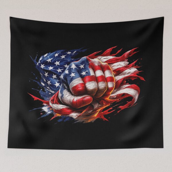 Item preview, American Fist of Freedom designed and sold by nncreator.
