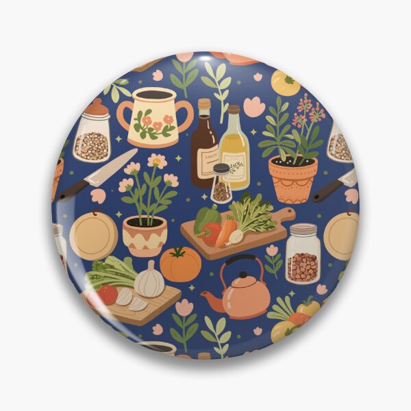 Item preview, Vintage Garden Pantry Seamless  designed and sold by KJackArtwork.