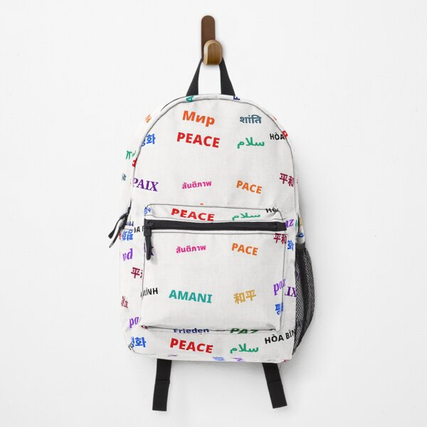 Item preview, Multilingual World Peace Typography Streetwear designed and sold by SOOstudio73.