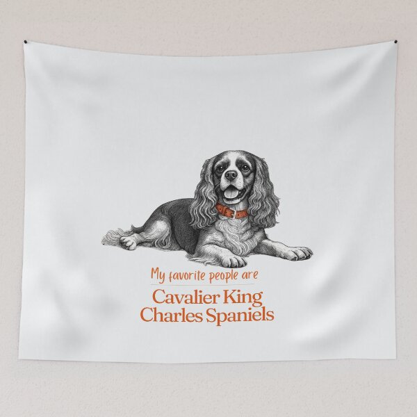 Item preview, My Favorite People Are Cavalier King Charles Spaniels | Cavalier Mom Dad Gift | Cavalier Christmas Gift | Birthday Gift | CKCS Shirt Mug designed and sold by The Frog.
