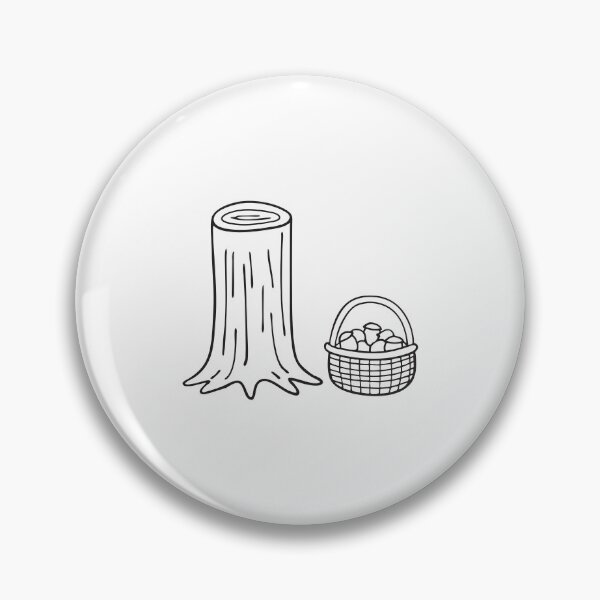 Item preview, Tree Trunk Near Basket Filled with Acorns designed and sold by rasagamastore.