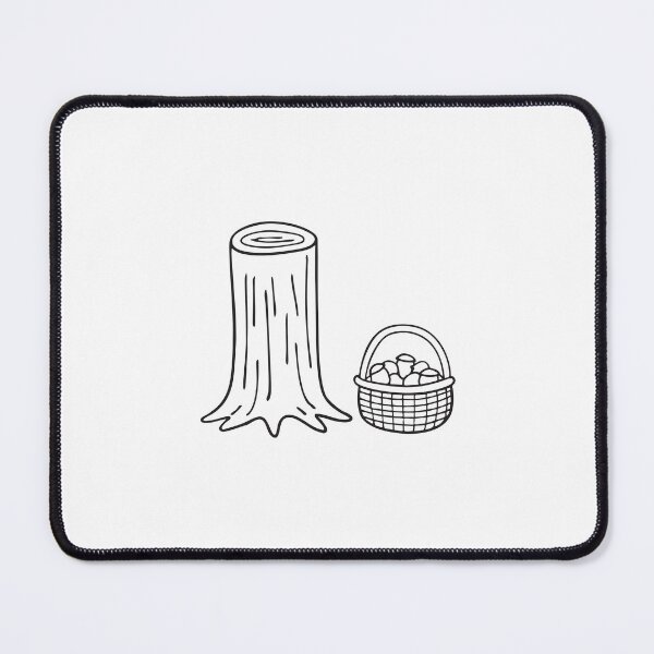 Item preview, Tree Trunk Near Basket Filled with Acorns designed and sold by rasagamastore.