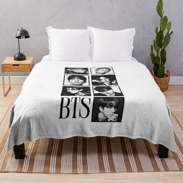 Item preview, BTS Black And White Square Full Group Seven Artists One Journey Korean K-pop group Korean boy bandb 2026 concert designed and sold by AJUNICE STUDIO.