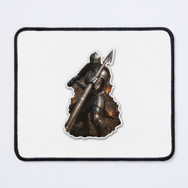 Item preview, The Armored Knight of Fire designed and sold by Farheen786.